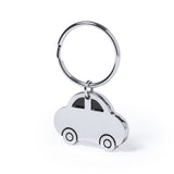 Llavero metálico coche