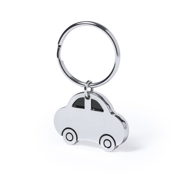 Llavero metálico coche