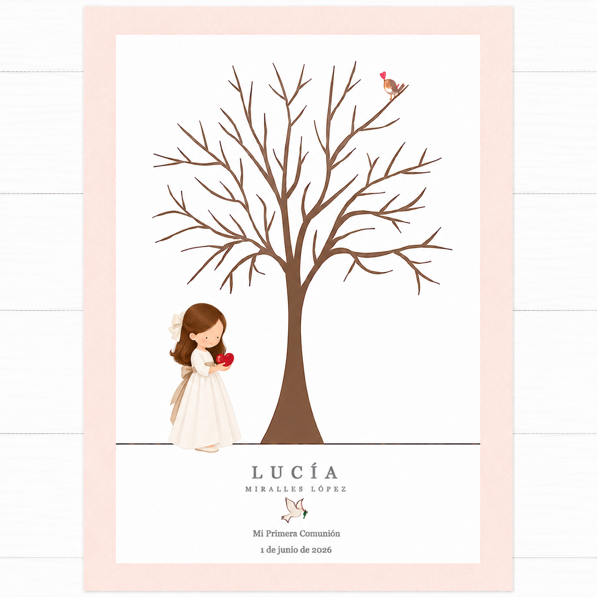 Arbol de Huellas Comunión