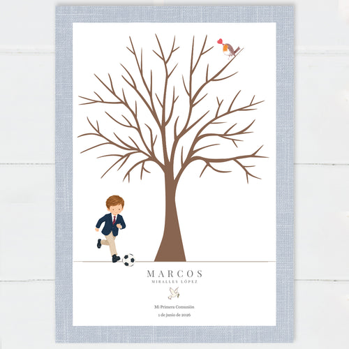 Arbol de Huellas Comunión