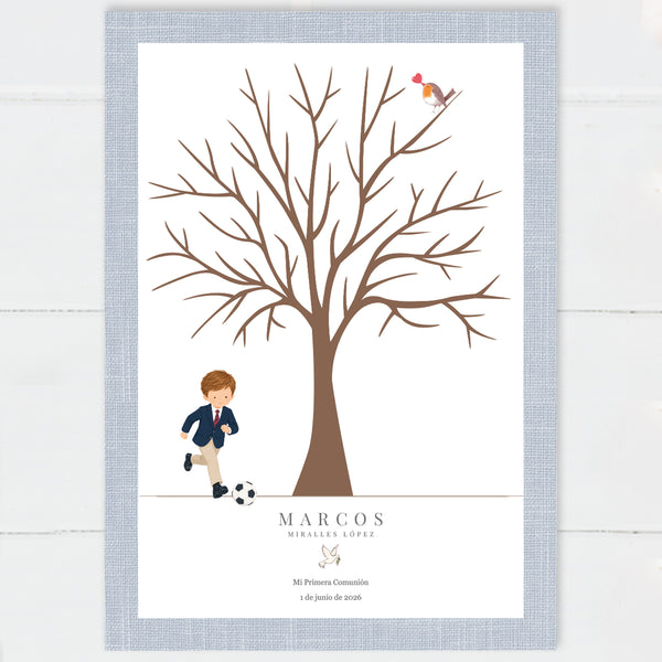 Arbol de Huellas Comunión
