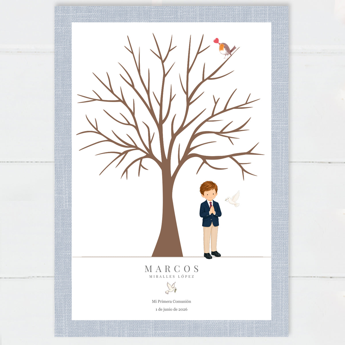 Arbol de Huellas Comunión