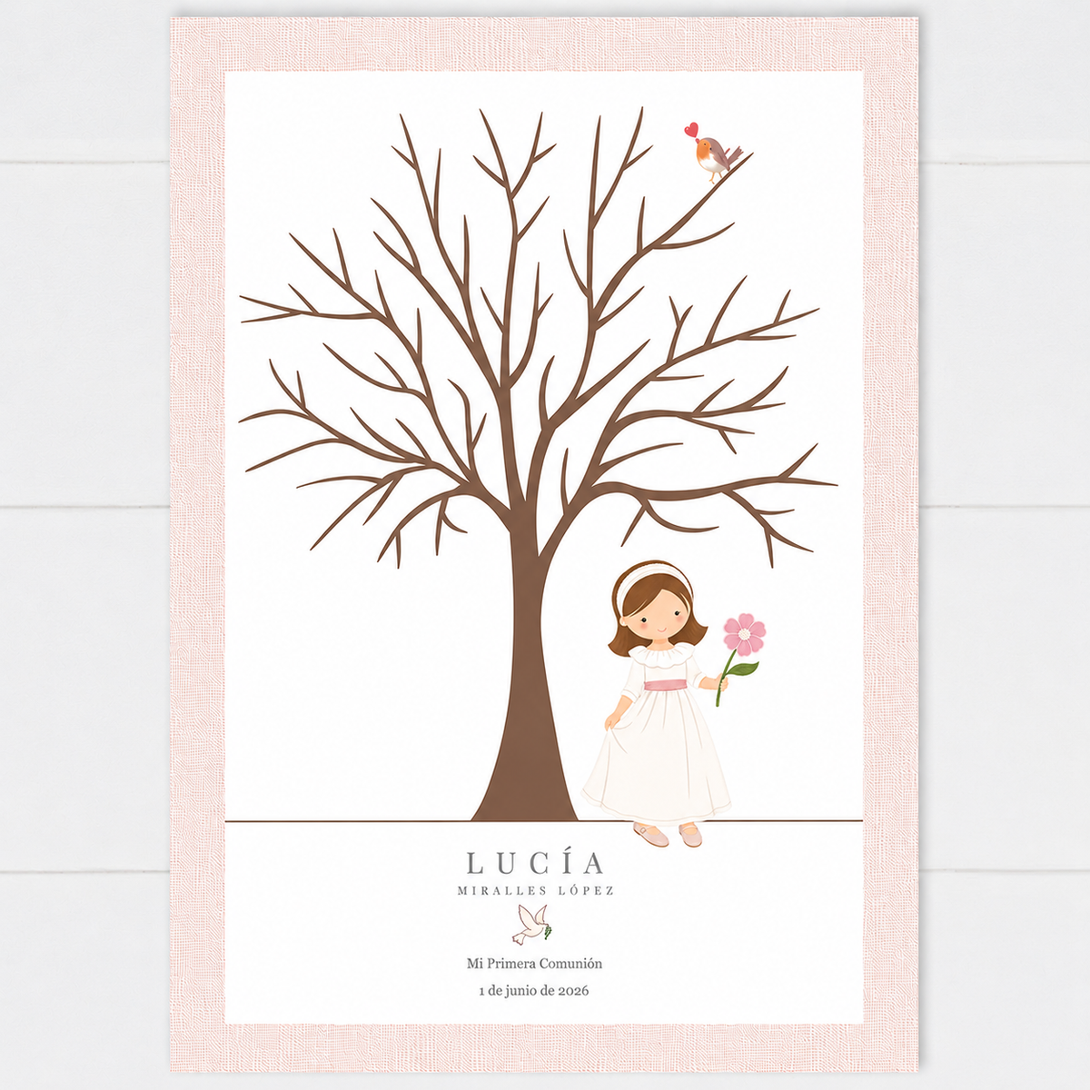 Arbol de Huellas Comunión
