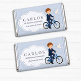 Chocolatina Nestlé personalizada para comunión
