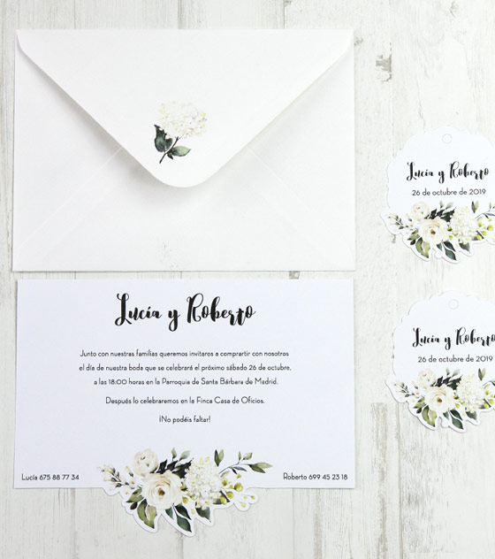Invitacion boda flor blanca2