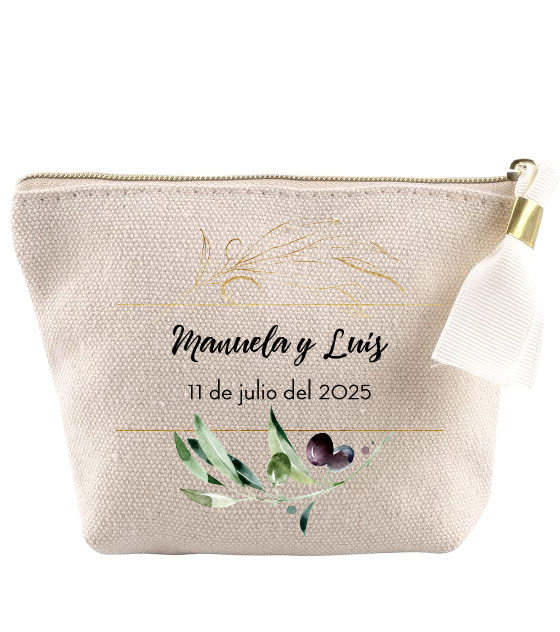 Monedero personalizado detalle boda